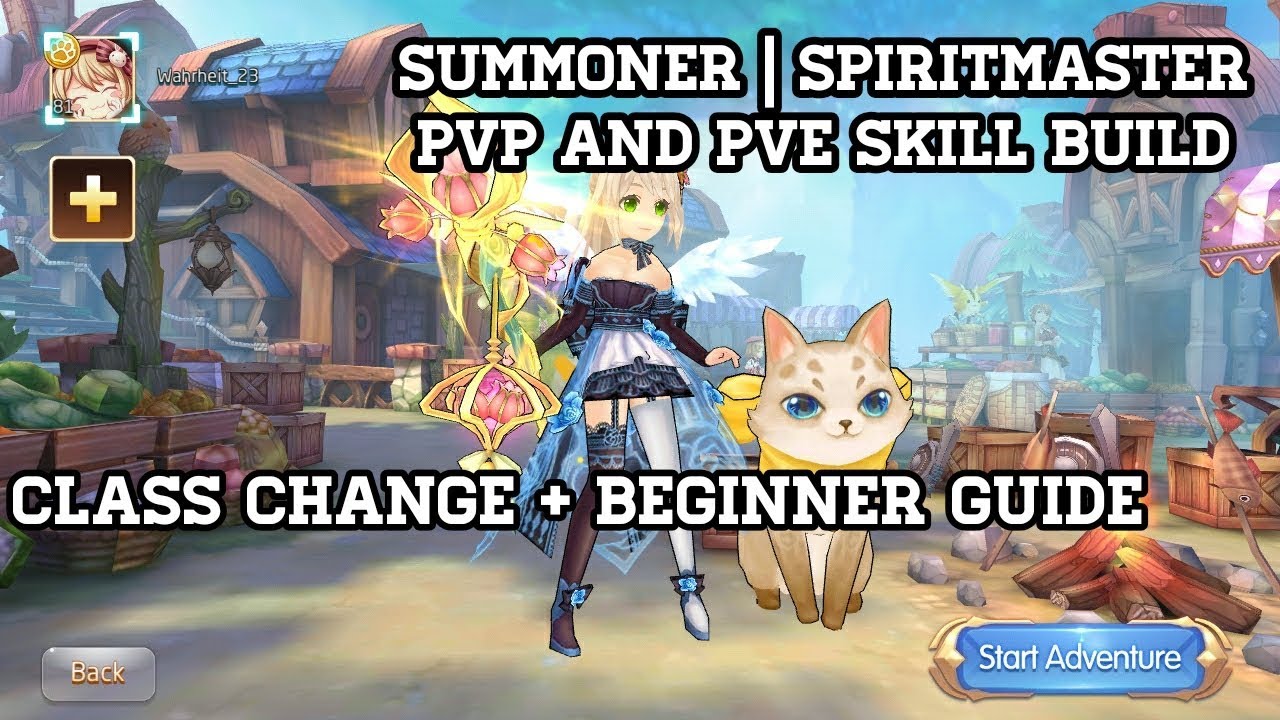 SpiritMaster PVP and PVE Skill build - Tales of Wind | Laplace M!