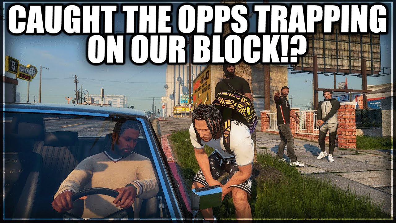 Caught The Opps Trapping On Our Block?! | GTA RP | Grizzley World WHITELIST