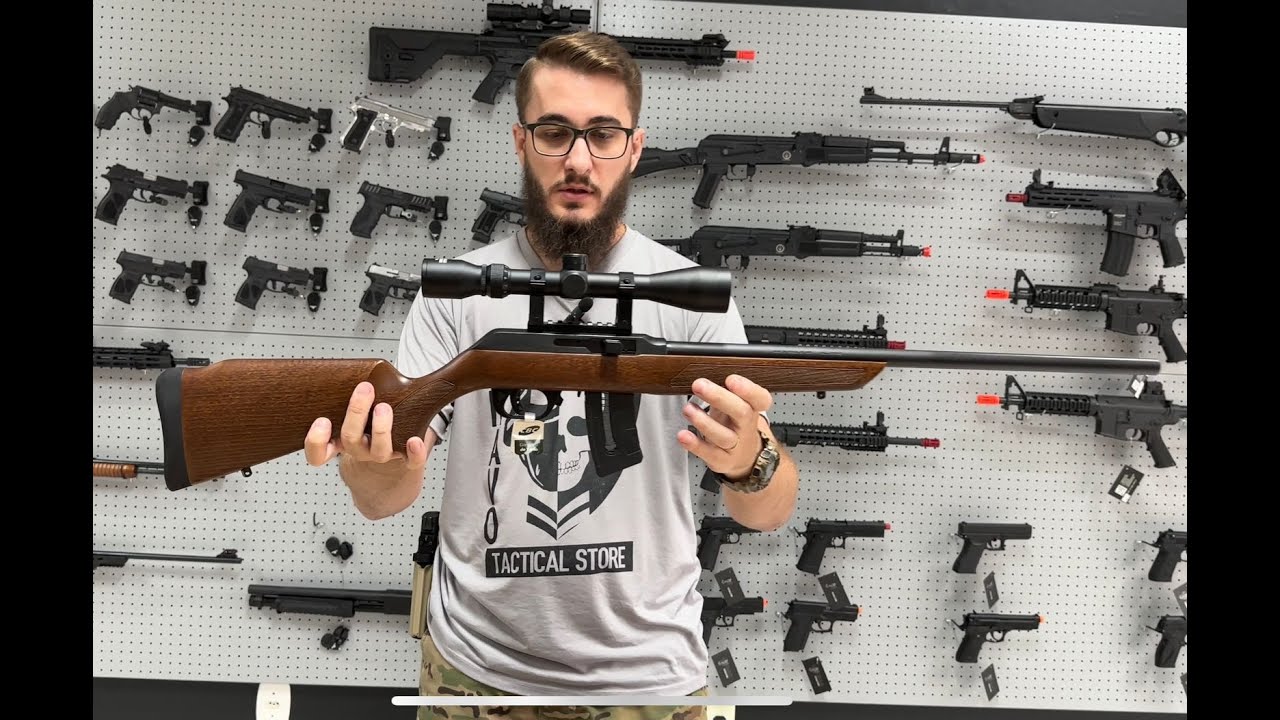 Novo Rifle 7122 WMR (Magnum) CBC - Primeiras Impressões