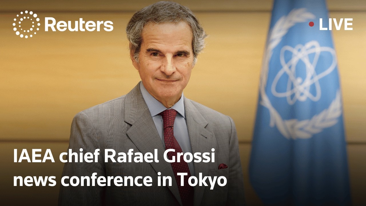 LIVE: IAEA chief Rafael Grossi holds news conference in Tokyo