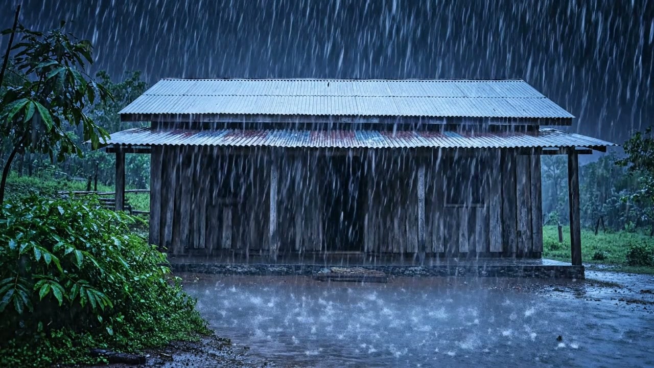 🔴 24/7 Sem Anúncios Sons de Chuva – ASMR Chuva na Janela para Bons Sonhos