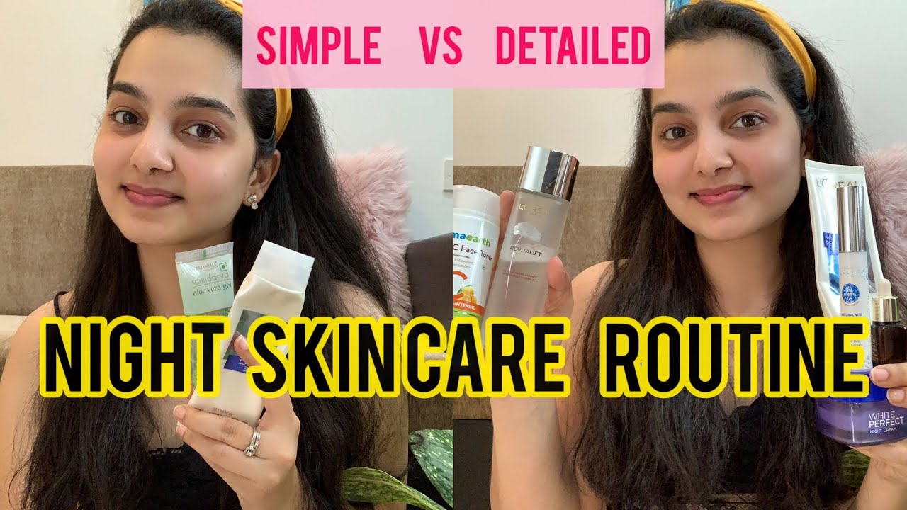 Non Sponsored Night Skincare routine || Indian Skincare