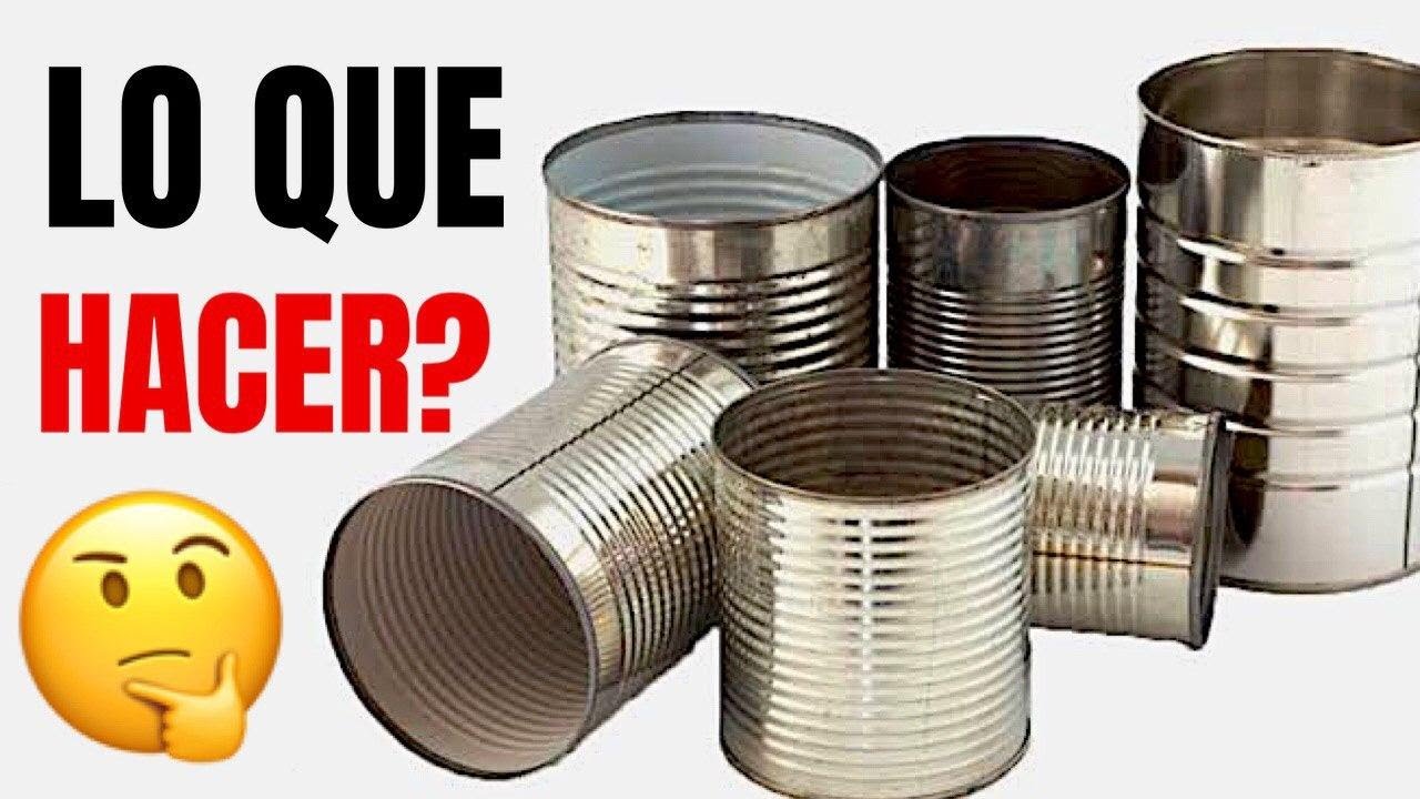 Reciclando Latas - 5 Ideas Increíbles para decorar