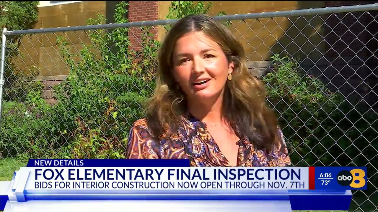 On to the next phase: Fox Elementary passes specialty inspections