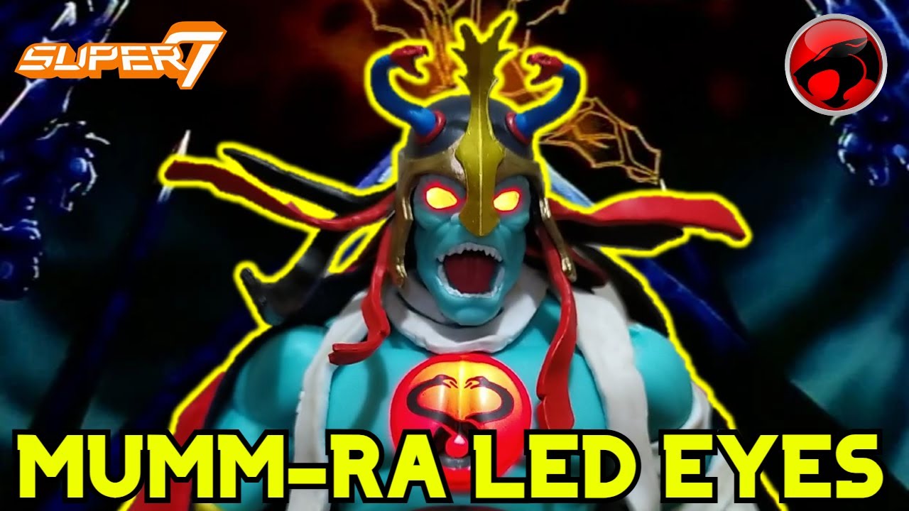 👿👀 UNBOXING: MUMM-RA LED EYES THUNDERCATS ULTIMATES! Super7