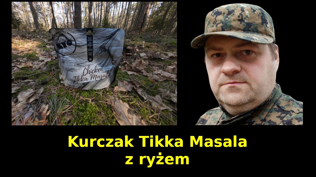 LyoFood - Kurczak tikka masala z ryżem - danie liofilizowane