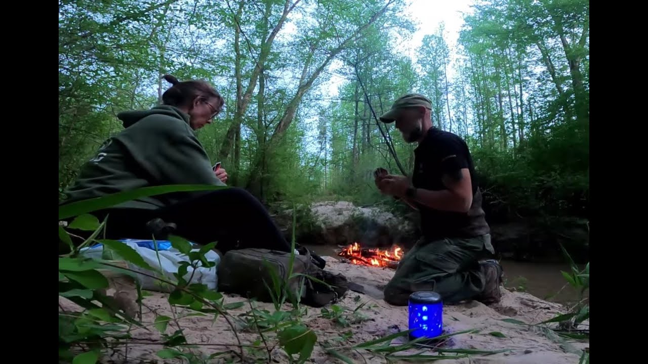 Man, Woman, Camping, and Glamping, Easter 2025