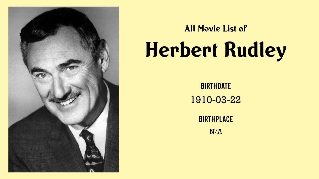 Herbert Rudley Movies list Herbert Rudley| Filmography of Herbert Rudley