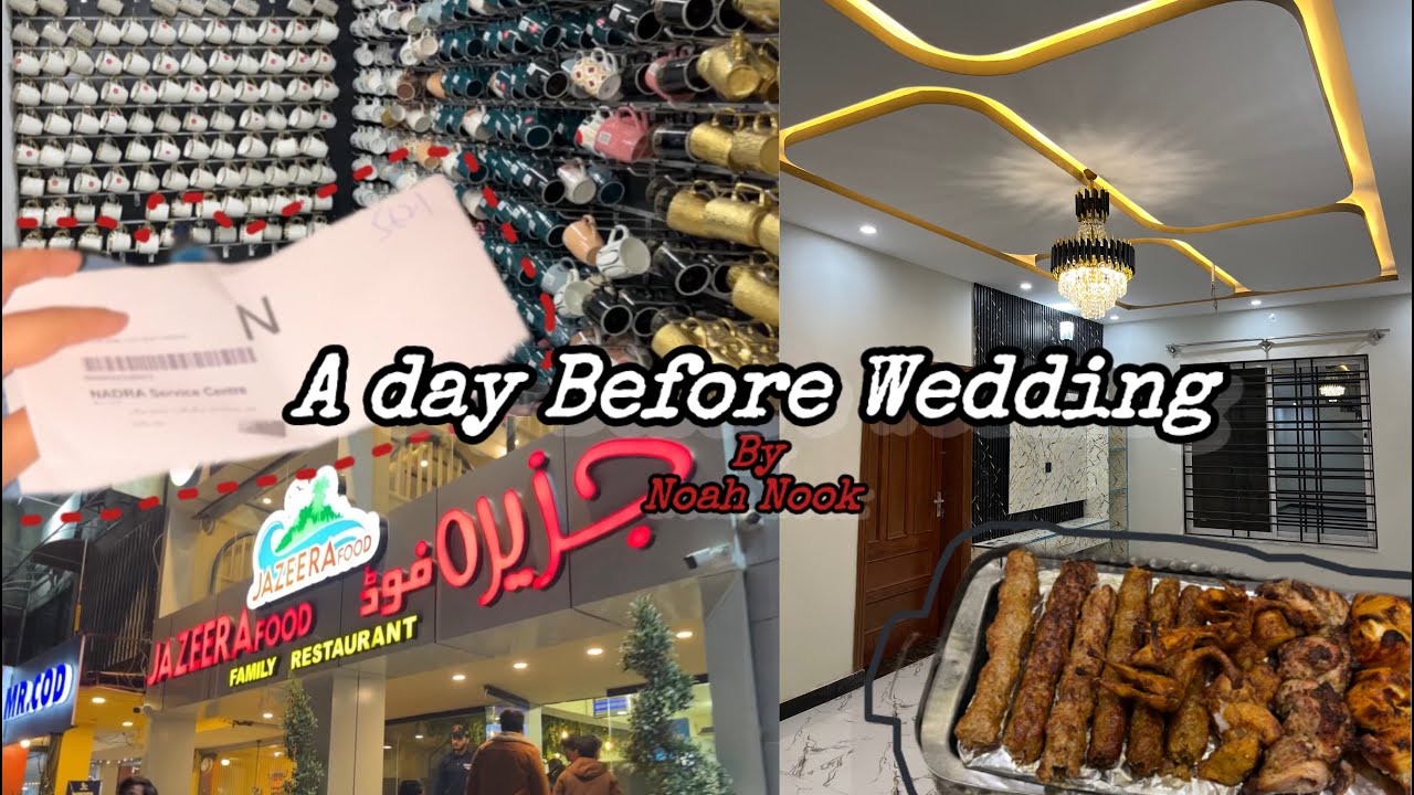 The reality of Wedding prep:Tailors,Dollar Store & NADRA run