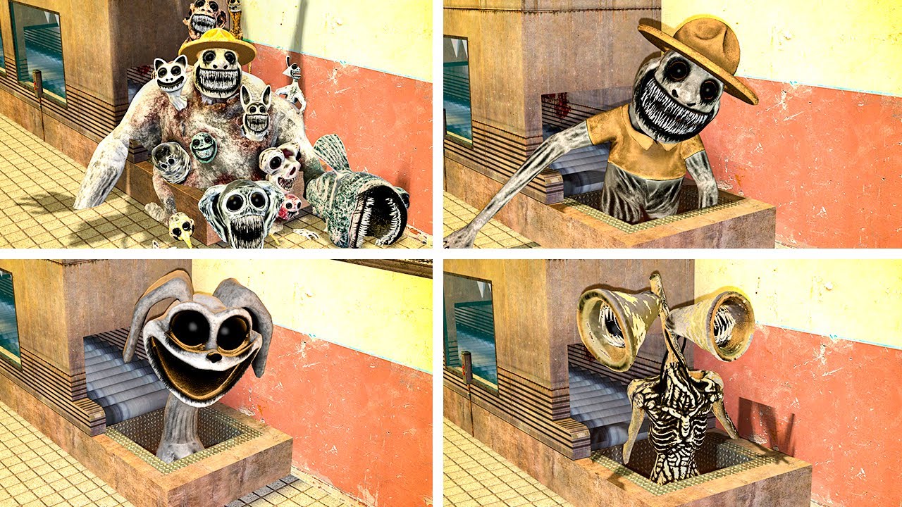 NEW ZOONOMALY ALL MONSTER FAMILY TORTURE!! (Garry's Mod)