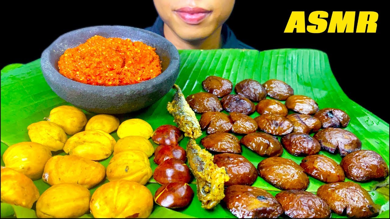 ASMR JENGKOL MENTAH VS JENGKOL GORENG
