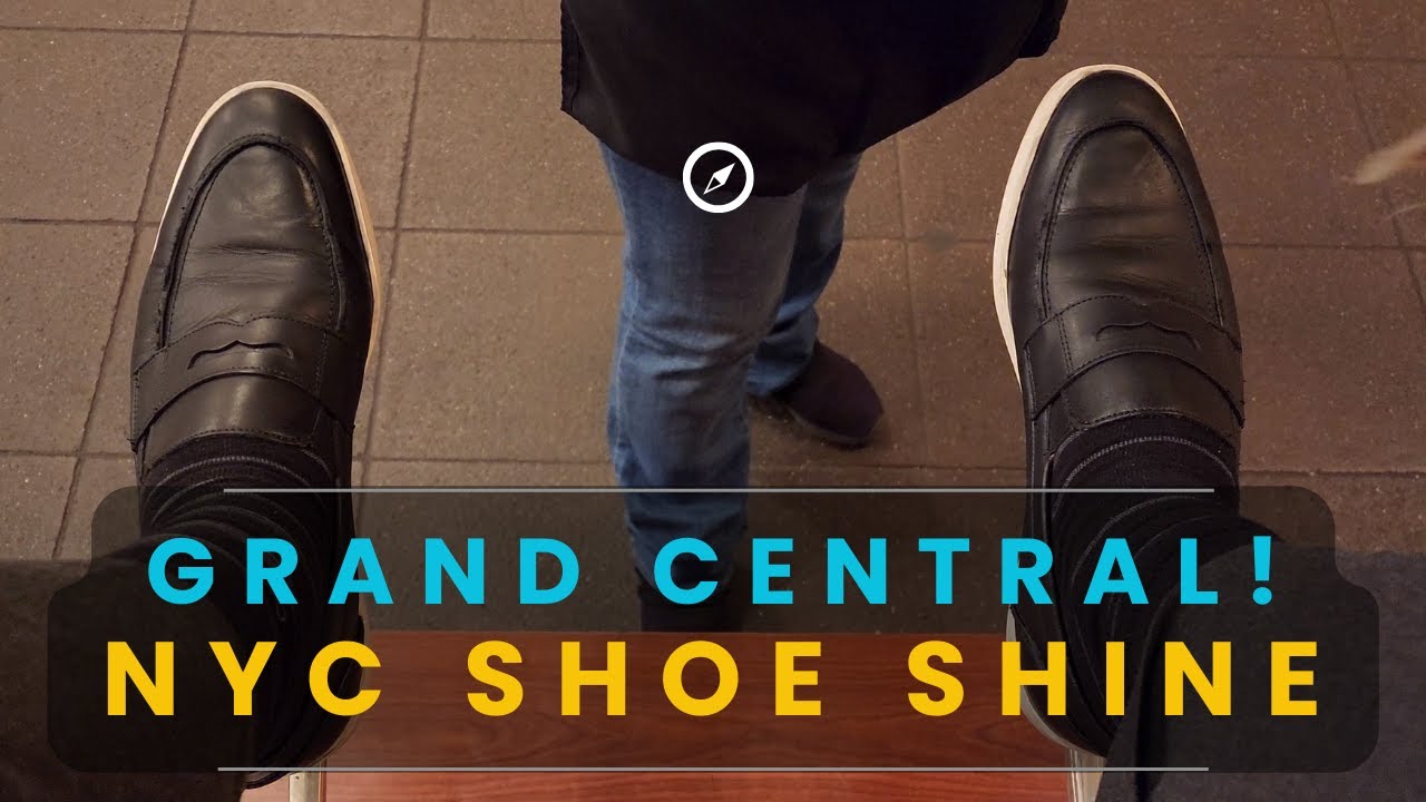 Grand Central!  Allen Edmonds | NYC Shoe Shine