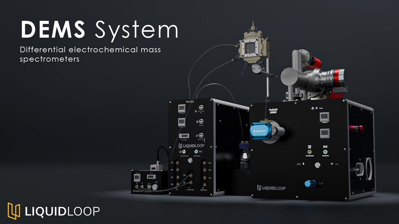 Introduction to LiquidLoop DEMS: Differential Electrochemical Mass Spectrometry systems.