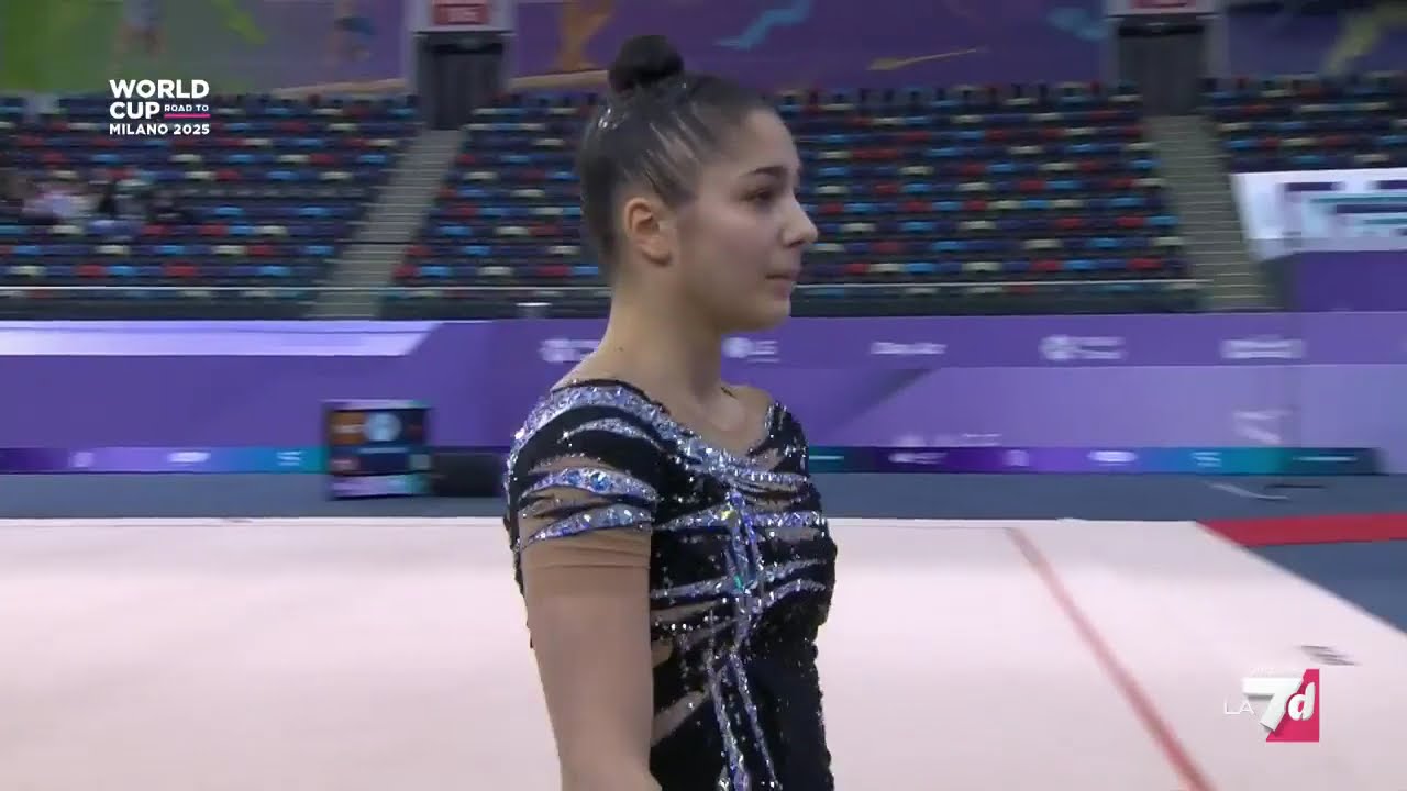 Sofia Raffaeli ITA Clubs Final (28.850) 2025 World Cup Baku Azerbaijan #rhythmicgymnastics
