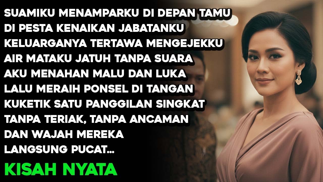 SUAMI MENAMPARKU DI DEPAN TAMU‼️ KELUARGANYA TERTAWA, TAPI 1 PANGGILANKU MEMBUATNYA GEMETAR!