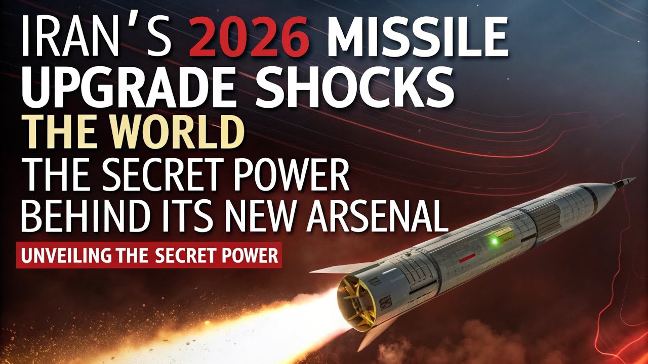 Модернизация ракетной системы Ирана к 2026 году ШОКИРОВАЛА мир &mdash; Секретная сила, стоящая за ее но...
