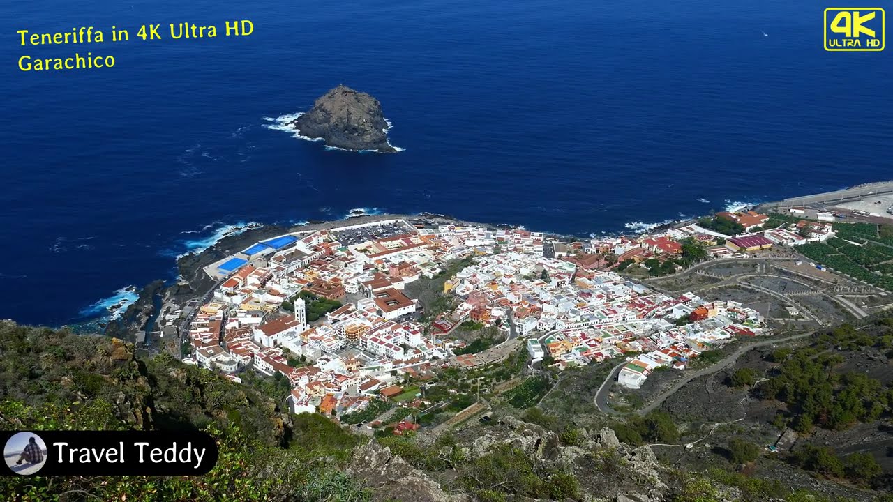 Garachico, Teneriffa in 4K + Interessante Fakten |  Tenerife, Spanien