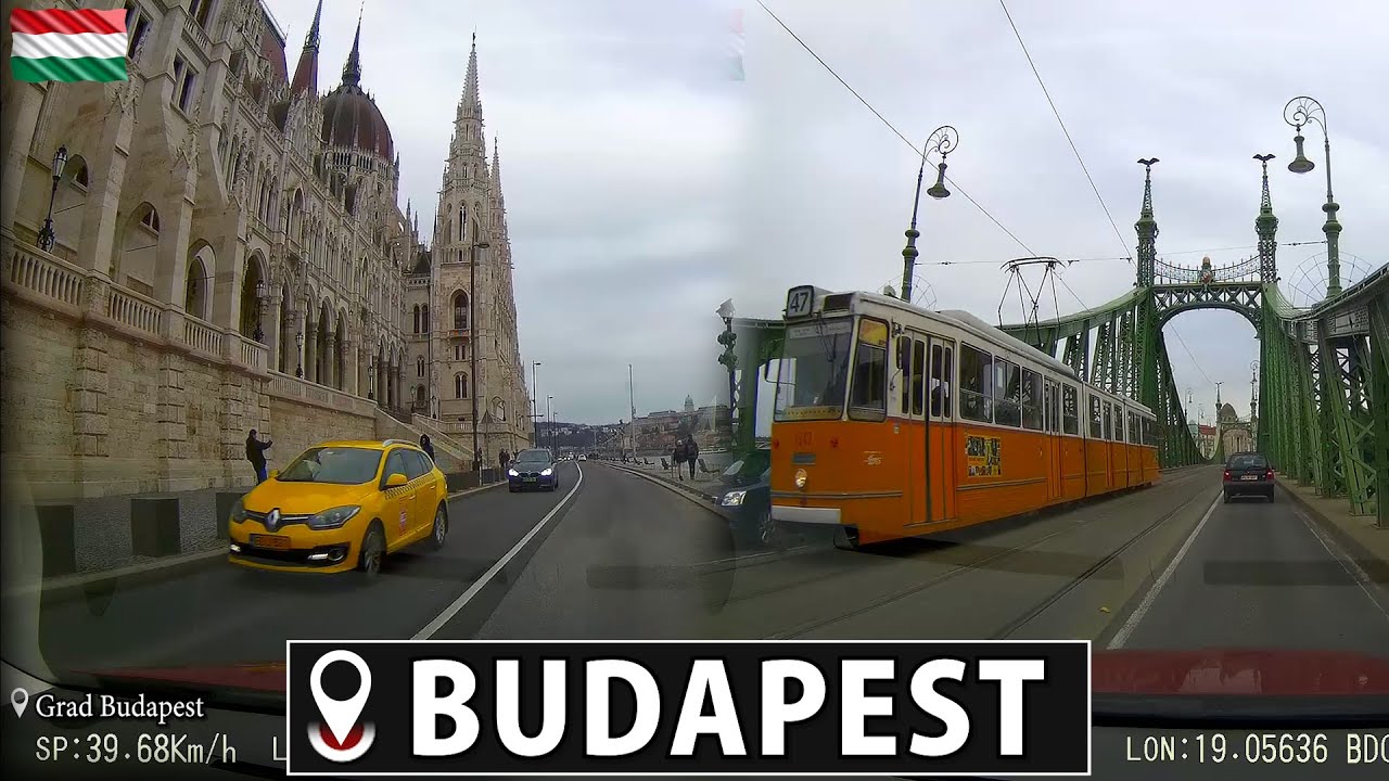 Vožnja kroz Budimpeštu (HUN) | Driving in Budapest (H)
