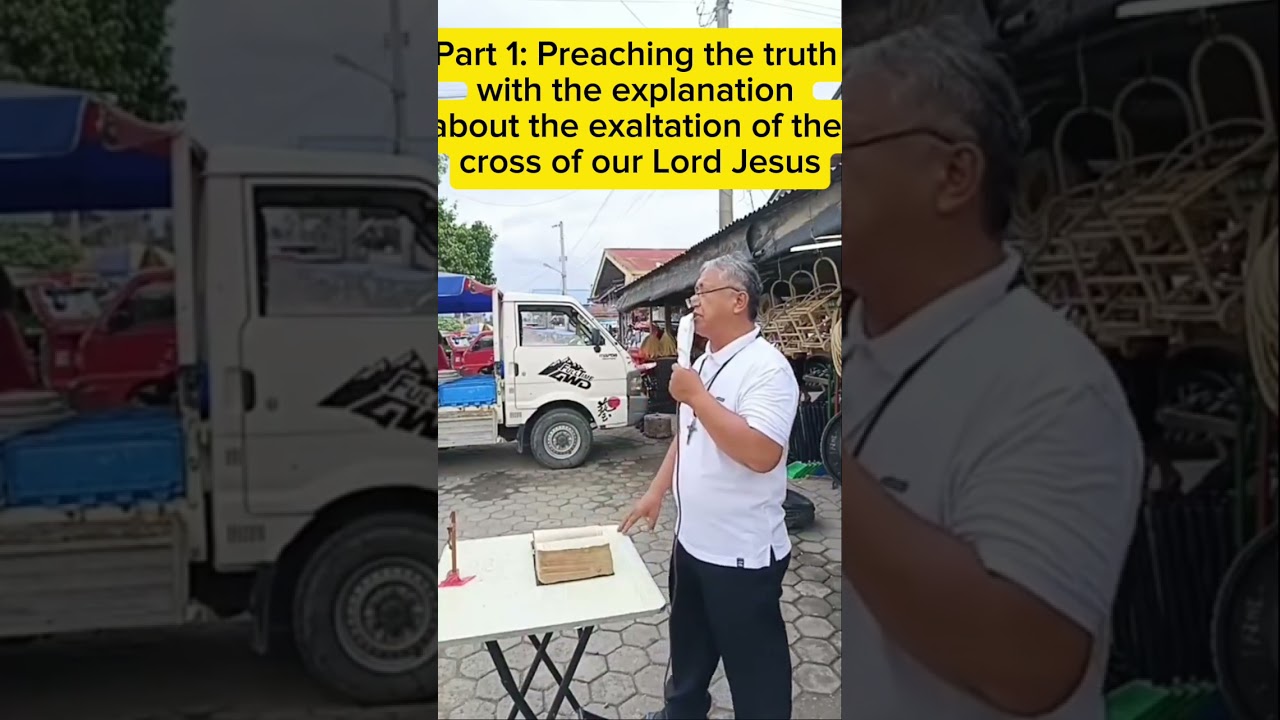 Market preaching in Sto Tomas September 14,2024