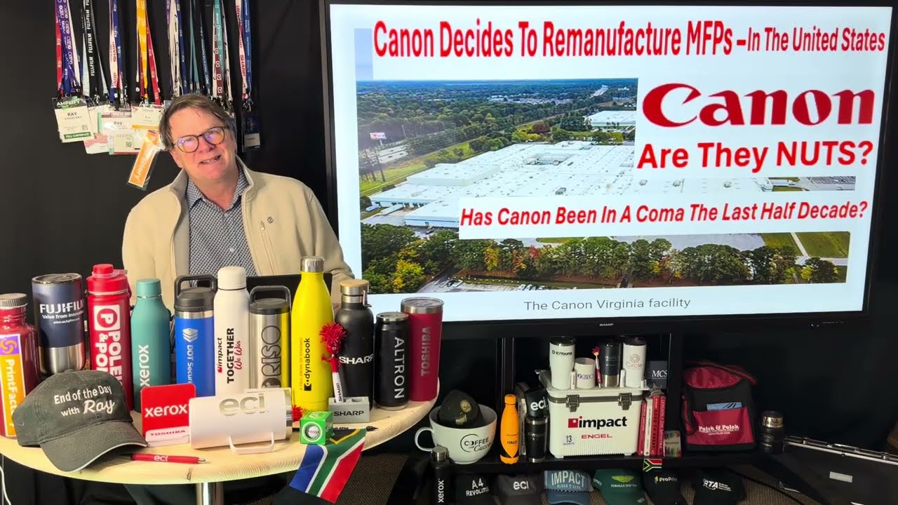 Конец дня с Рэем! Canon выводит на рынок США восстановленные МФУ. Они что, с ума сошли?