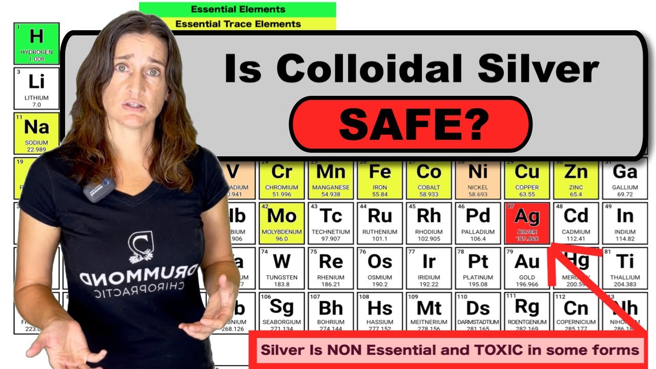 Why does Dr. Karin, DC advise against using colloidal silver?