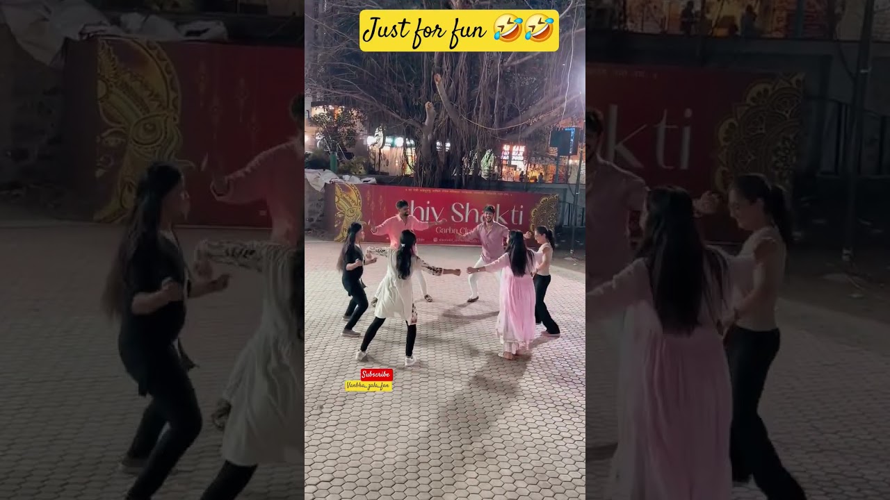Just for fun 🤣🤣 #vanbhazala #garba #dance #bollywoodmusic #trending #professionaldancer #choreogr...