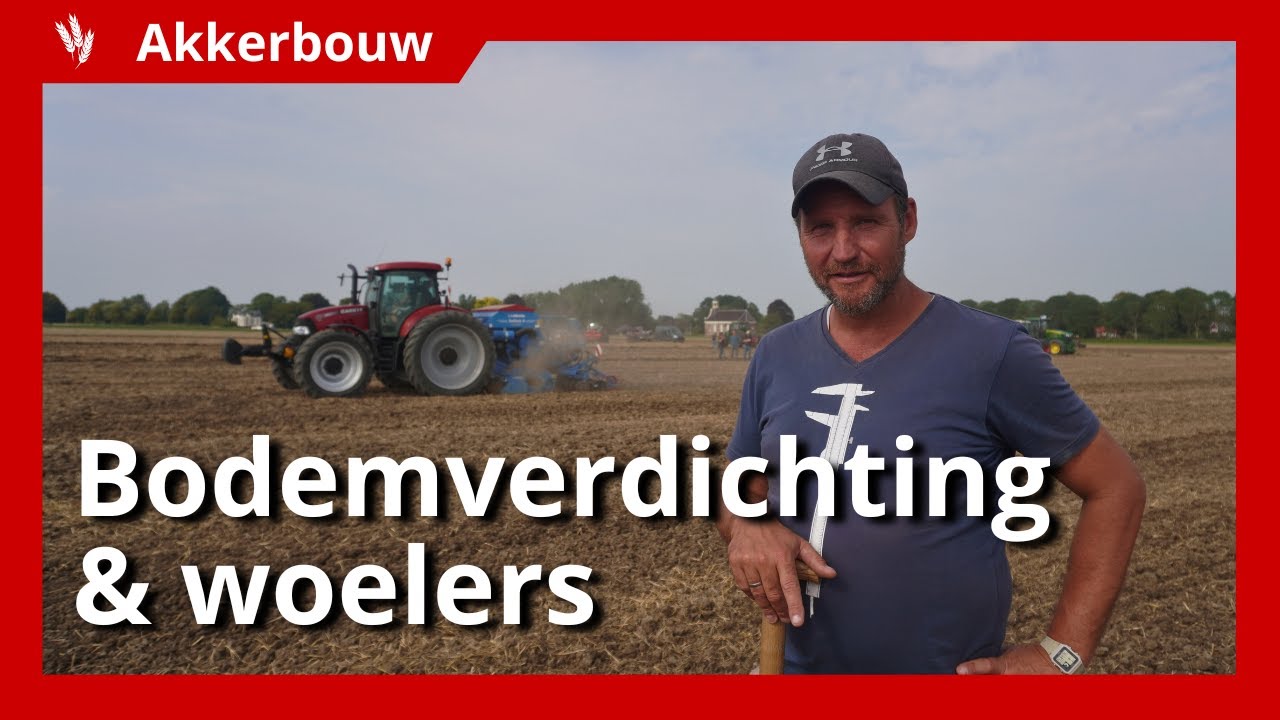 Bodemverdichting opheffen met het gebruik van een woeler