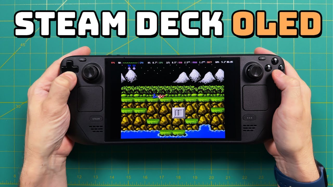 Steam Deck OLED Testing: Screen, Controls, and more