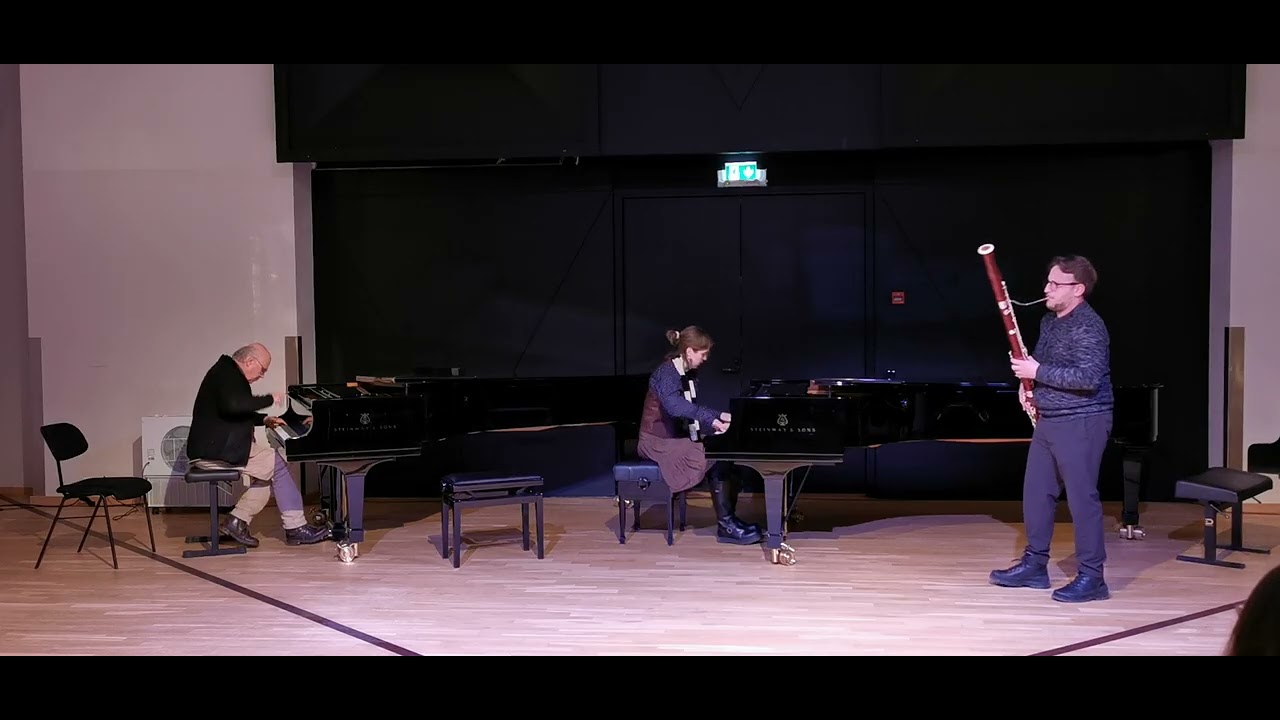 Christoph Baumann, Francesco Pio Russo & Karolin Sigus in Chamber hall of EAMT, 13.02.2026 