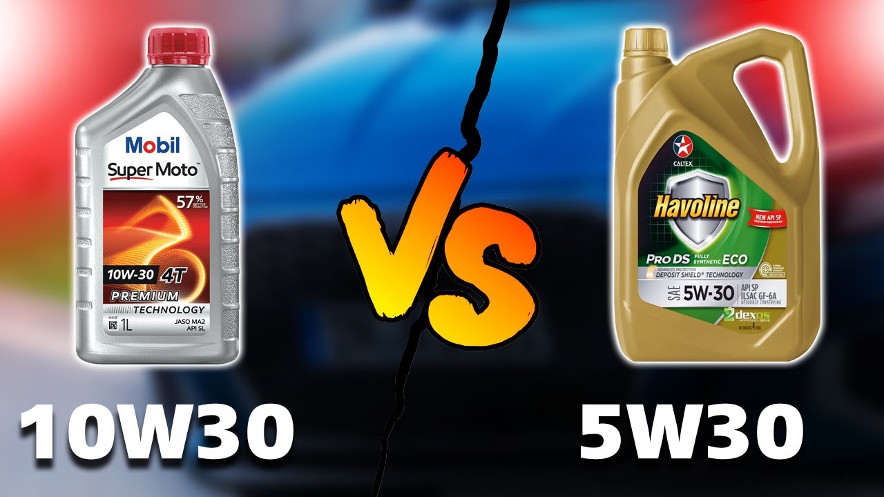 10w30 vs 5w30 Oil &ndash; What's the Difference? (Which Oil Should You Go For?)