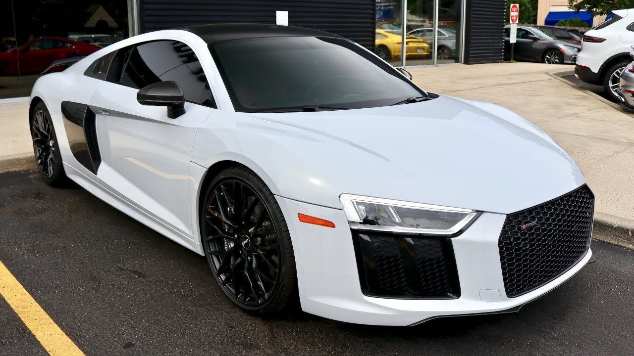 2018 Audi R8 V10 Plus Walkaround + Cold Start & Revs! (Suzuka Gray Metallic)