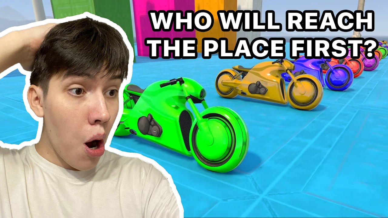 SPIDER MAN against RUMI on Motorcycle in RAINBOW SPIDERS BRIDGE | GTA MULTIVERSE?!?