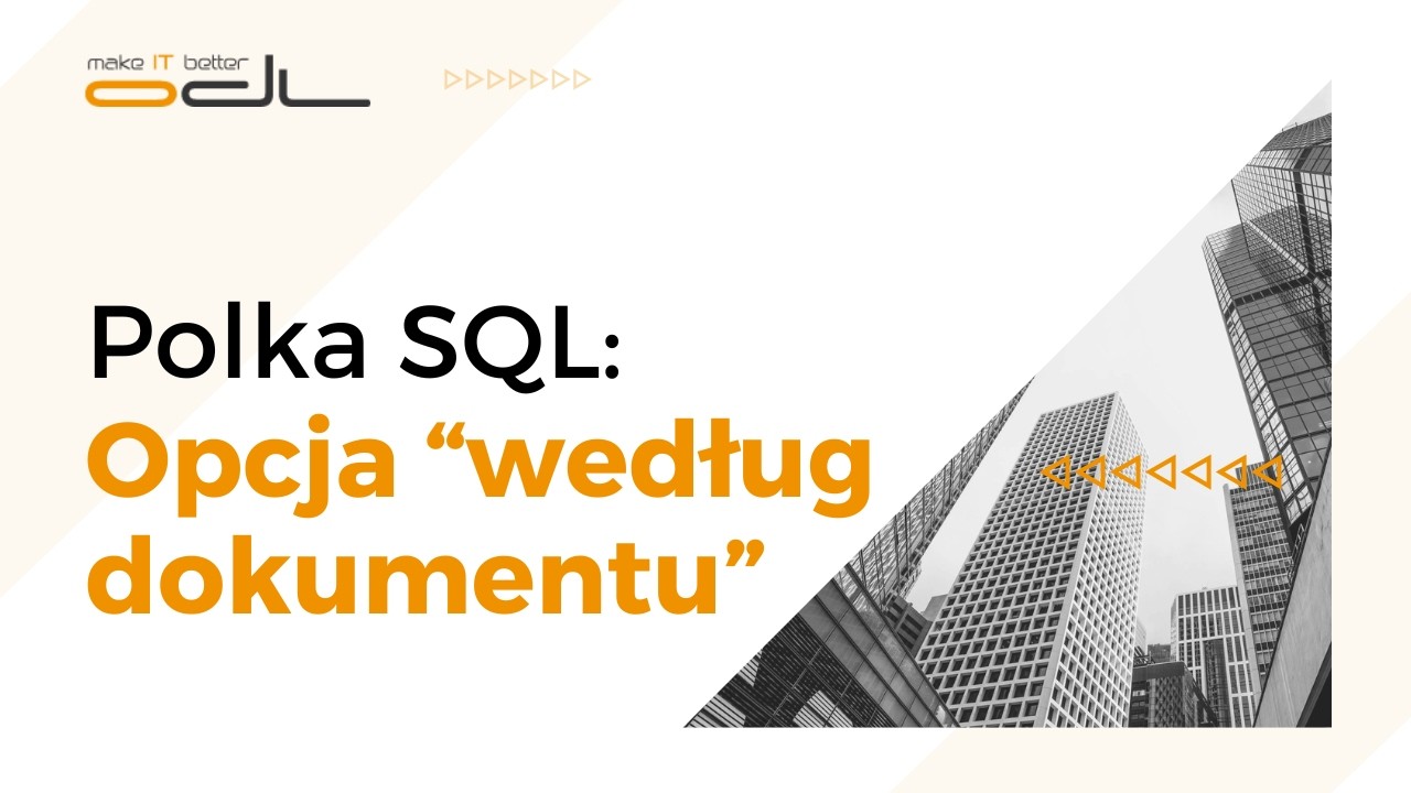 Polka SQL - Opcja 