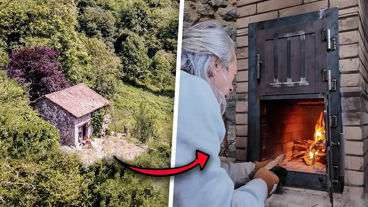 #77 ❄️ Llega el INVIERNO a la Cabaña de Piedra Abandonada (más de 150 años)
