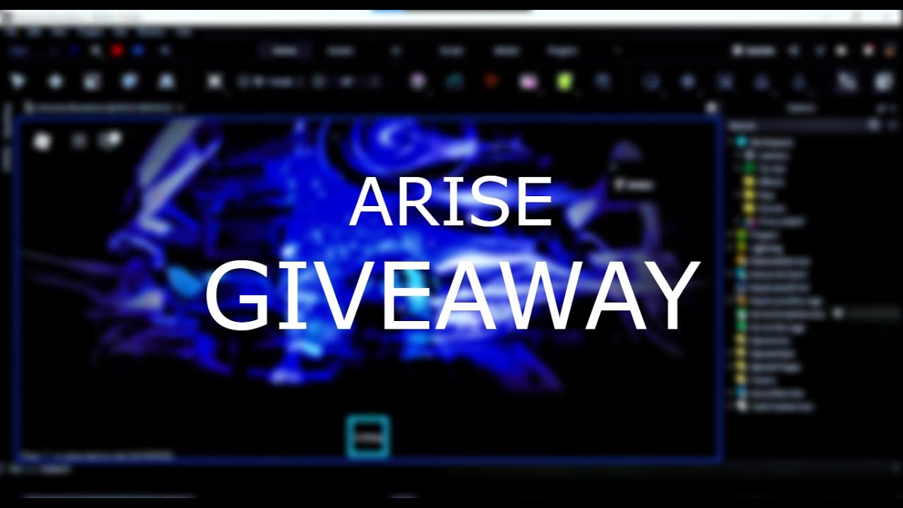 ROBLOX STUDIO | ARISE | GIVEAWAY