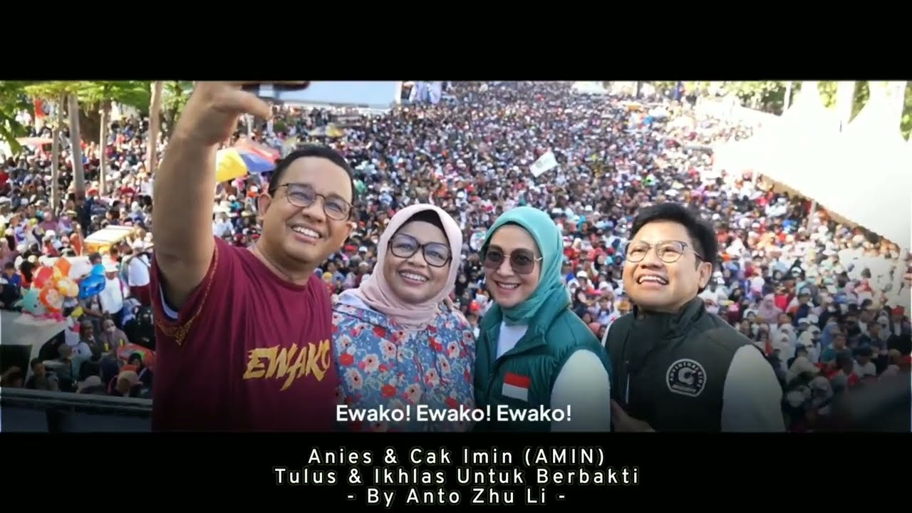 AMIN For NKRI, Lagu Terbaru Anies Cak Imin Tulus & Juga Ikhlas Untuk Berbakti | AZL Music Production