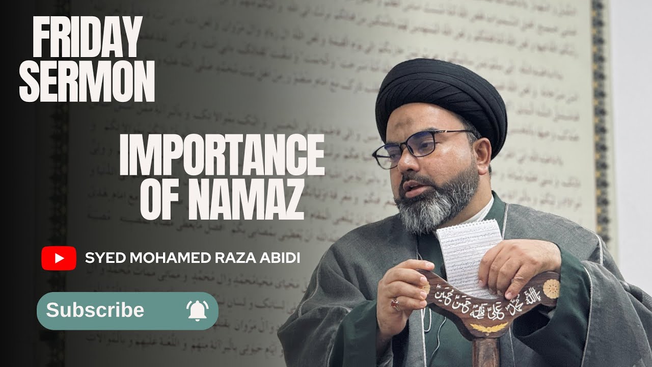 🔴Live Friday Sermon | Importance Of Namaz |