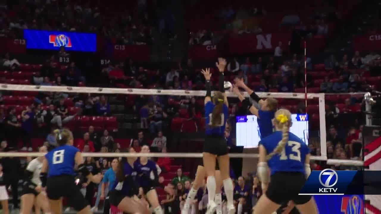 Nebraska high school state volleyball championships scores