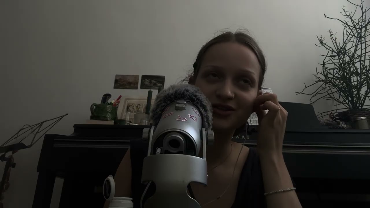 ASMR - Triggers which will tingle your brain👀🪄 (Fluffy mic, gum chewing, tape on the mic…)