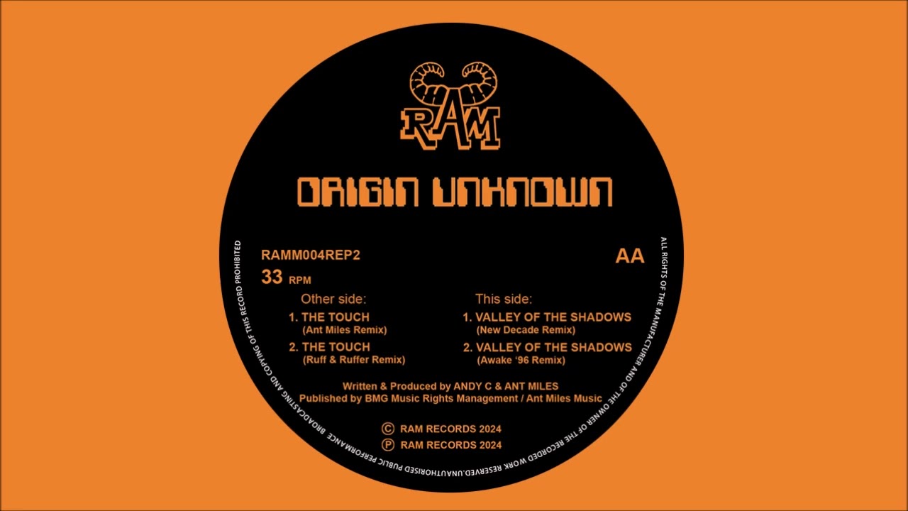 Origin Unknown - Valley of the Shadows (New Decade Remix) Ram Reloaded