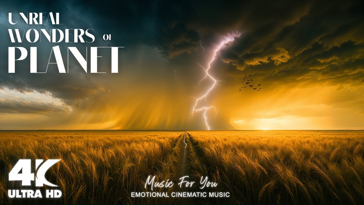 TOP Natural Wonders in 4K UHD | Scenic Relaxation Film | Cinematic Music