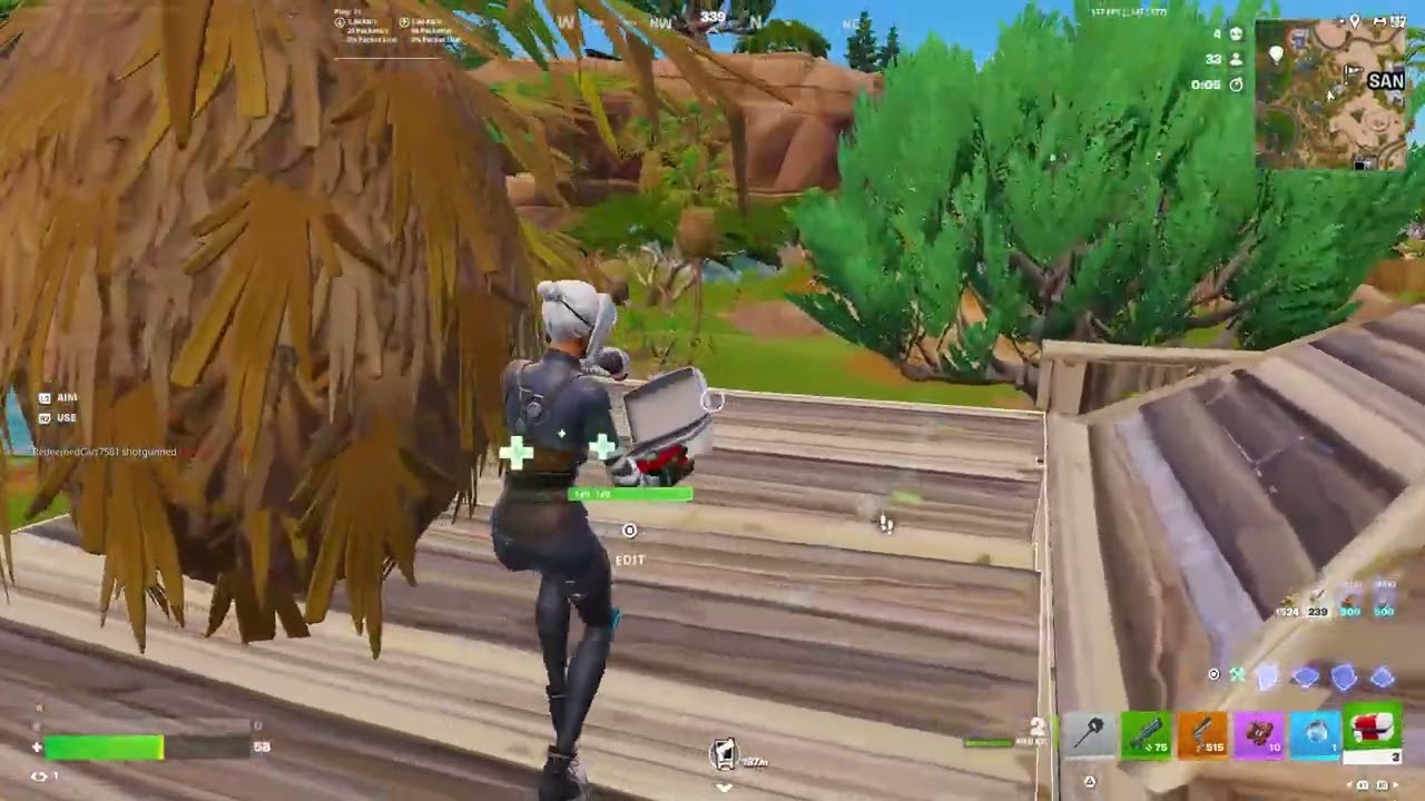 fotnite gemplay