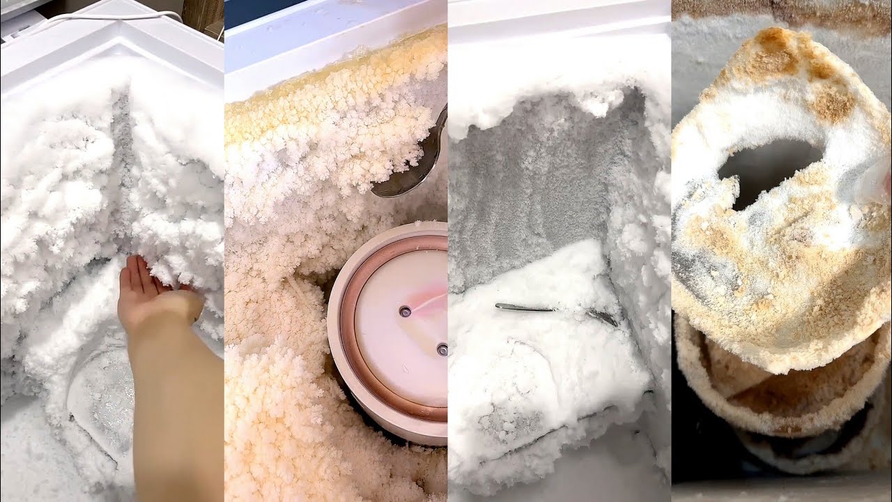 FREEZER FROST EATING & SCRAPING / WHITE ICE EATING