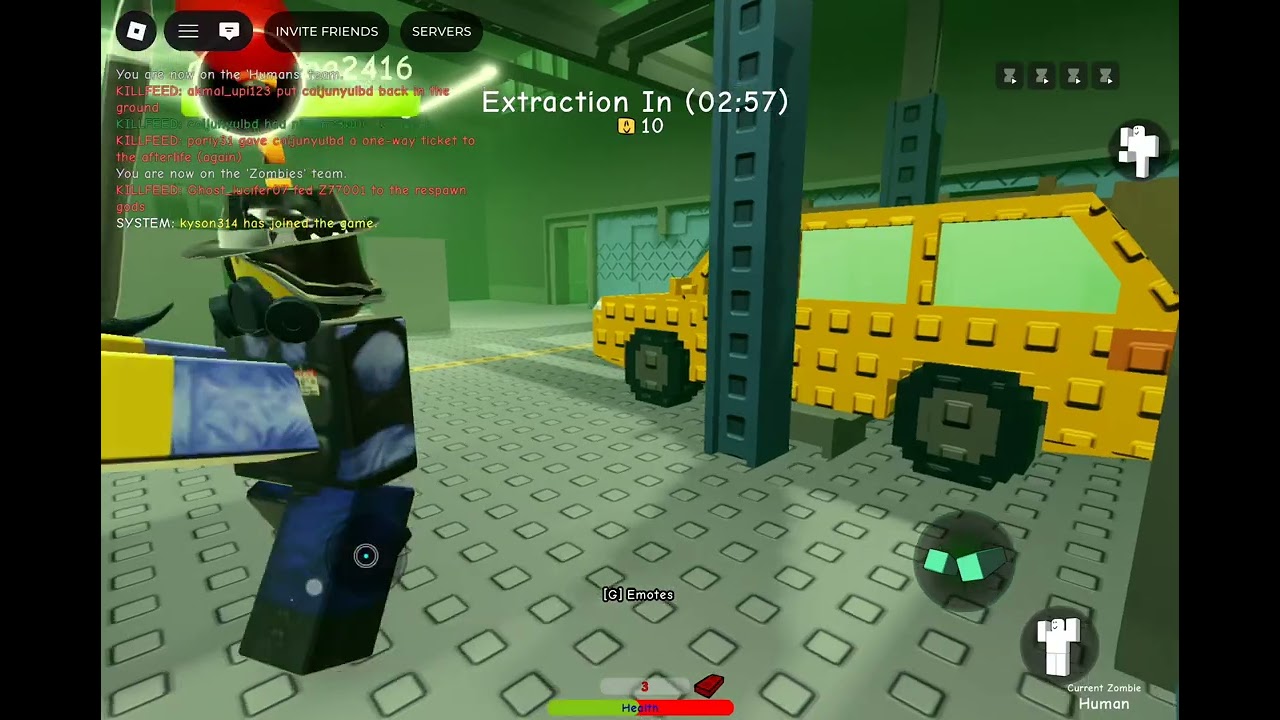 A zombie game