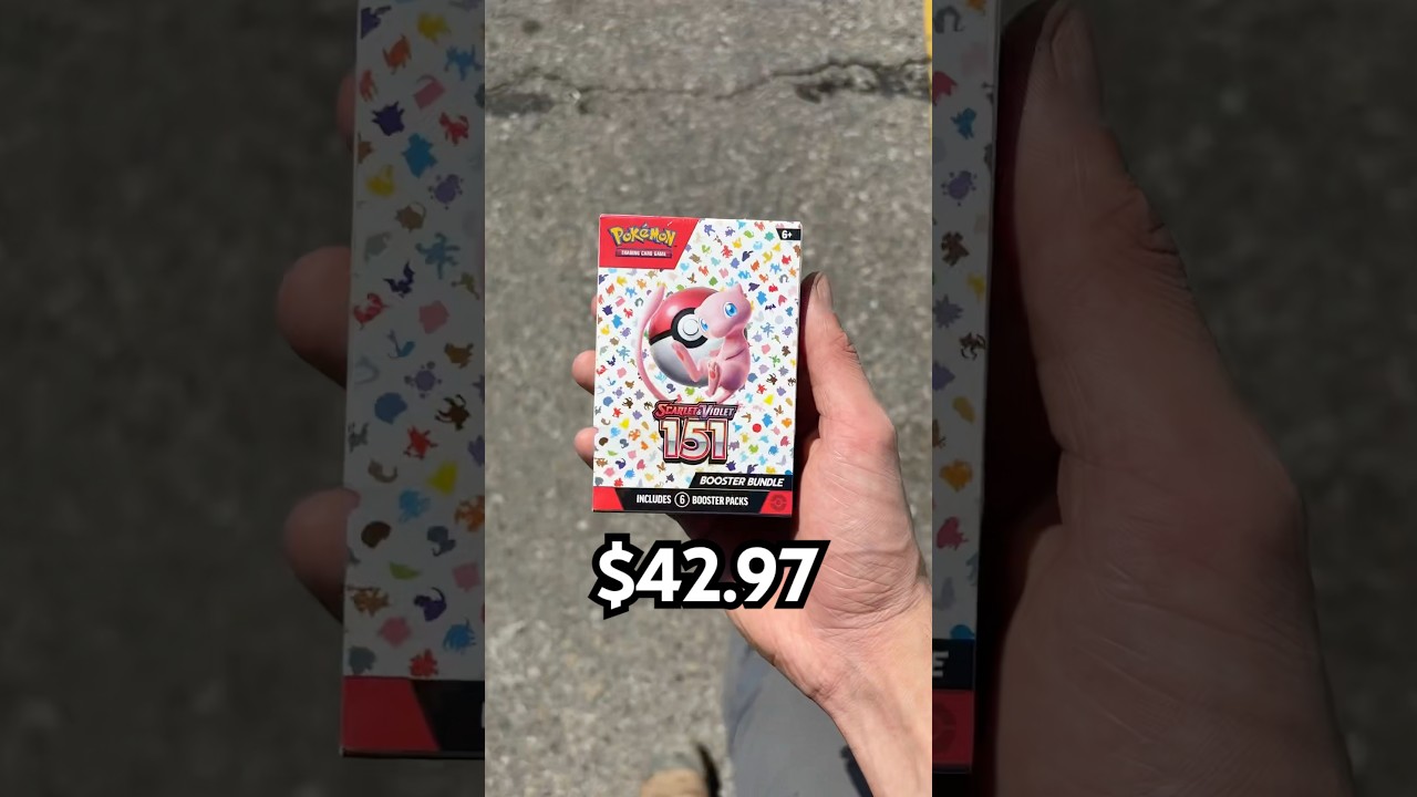 Часть 133 | Мы действительно нашли 151 в Walmart? Открытие набора &laquo;151 Booster&raquo;