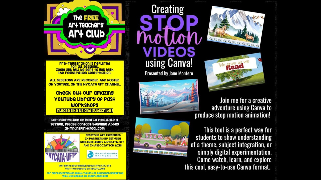 STOP MOTION ON CANVA