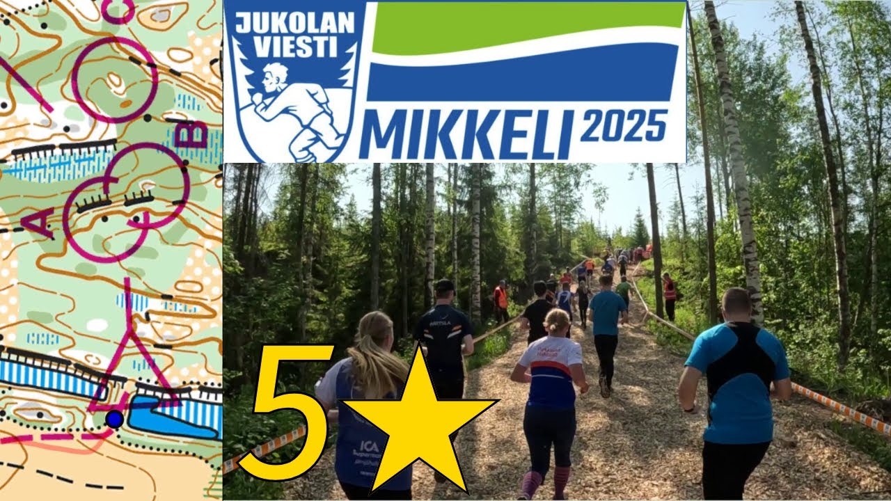 Mikkeli-Jukola 6. osuus | 📹Suunnistus