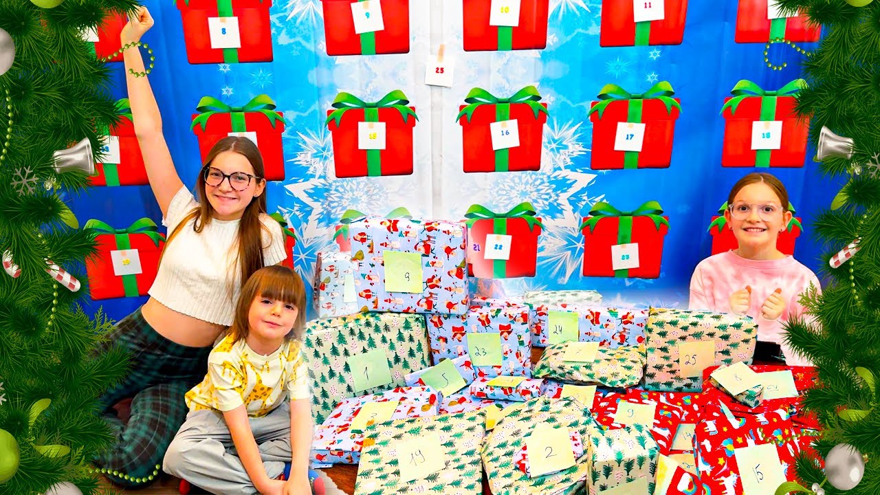 🎁 ADVENT CALENDAR 🎅 Deschidem TOATE CADOURILE într-o zi 🥳 La mulți ani ROMÂNIA