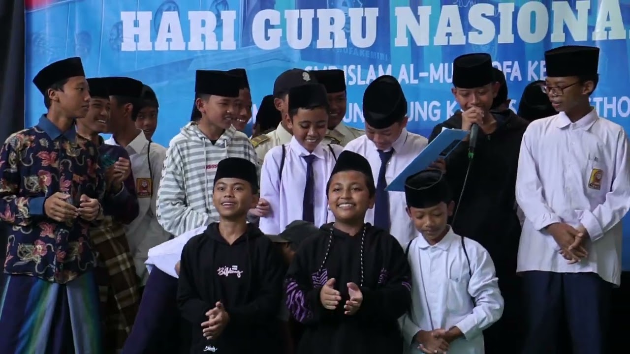 Hari Guru Nasional 2025 Ponpes Al Musthofa Terima Kasih Guruku, Pahlawan Tanpa Tanda Jasa