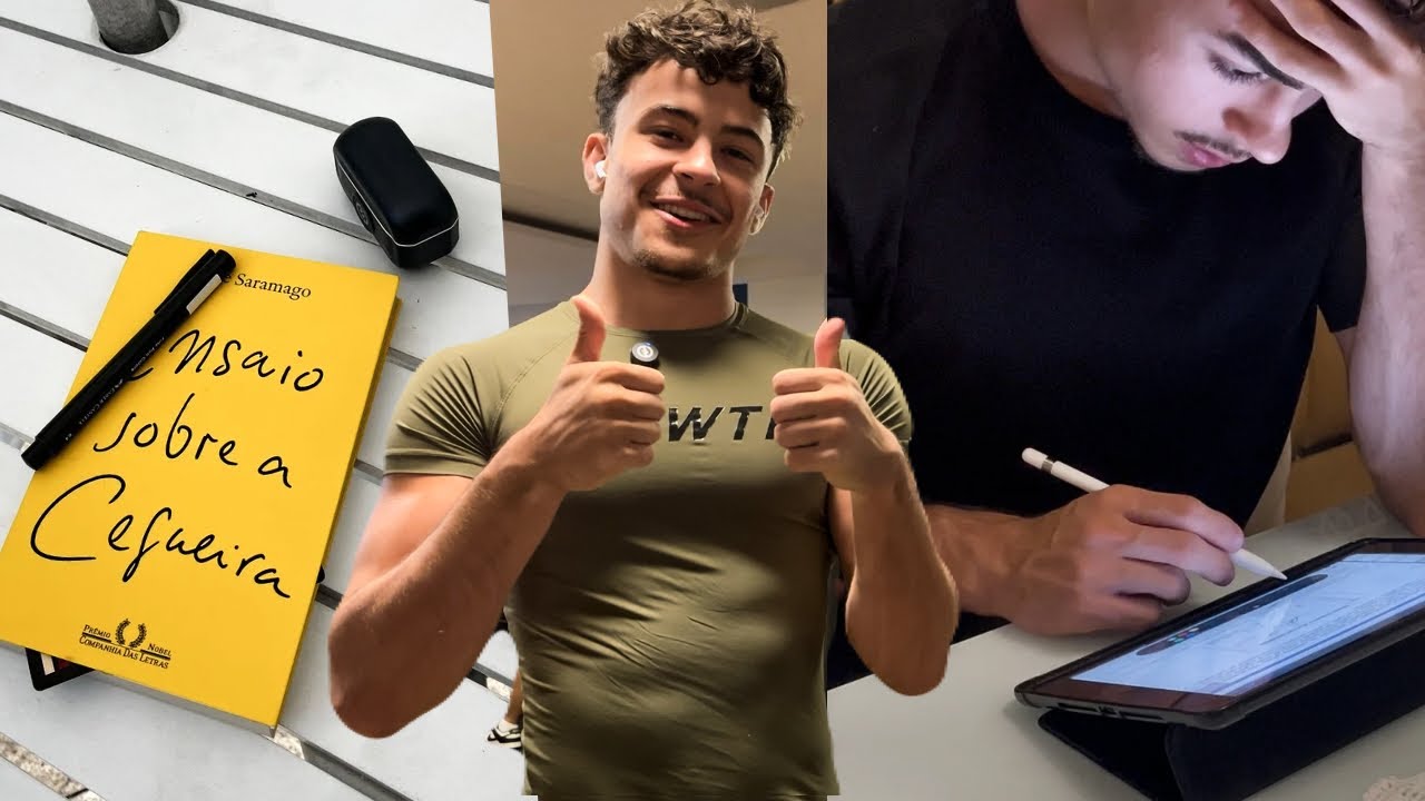 um dia na rotina realista de um jovem ambicioso